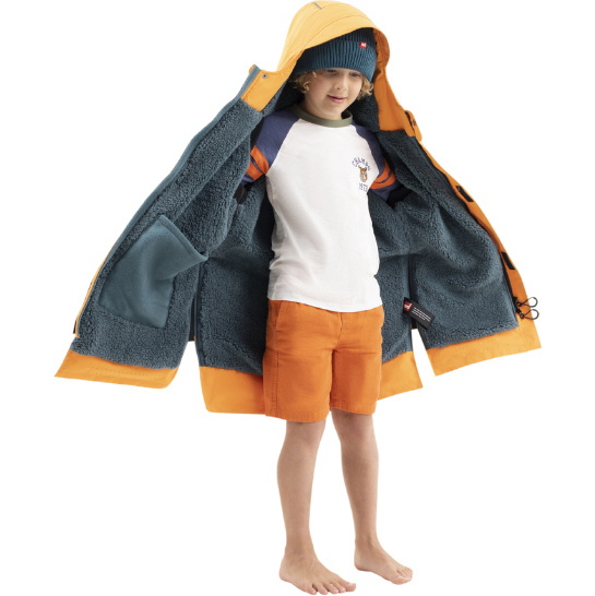 2026 Red Paddle Co Bambino Pro Dry Change Robe 002-009-006-0366 - Bitter Orange